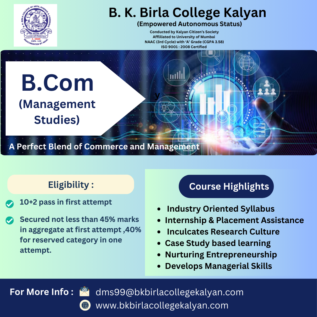 B.K. Birla College of Arts, Science & Commerce, Kalyan